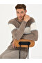 Kum Melange Slim Fit Crew Neck Sweater 50278026-Vr123