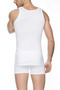 Men's Premium Cotton Classic Rib Tank Top 6 Pack - 4