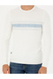 Ecru Slim Fit Crew Neck Knitwear Sweater 50278095-Vr019 - 7