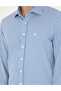 Blue Lycra Extra Slim Fit Long Sleeve Shirt 50294171-Vr036 - 7