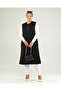 Women's Large Size Long Vest with Leather Pockets