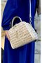 Polo Clup of Colors Women's Beige 5 Compartment Hand and Shoulder Bag - 4