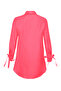 Eyelet Linen Shirt Tunic - 3