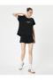 Crew Neck Comfortable Short Sleeve Sports T-Shirt - Printed - 2