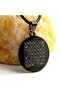 Celcelutiye and His Name Azam Vefki Men's Steel Leather Necklace - 2