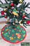 Christmas Pine Tree Skirt Cover Green Christmas Tree Skirt Base New Year Tree Decoration Gift