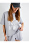 Modal Fabric Sports T-Shirt Short Sleeve Crew Neck Foil Printed Comfortable Fit