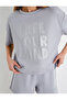 Modal Fabric Sports T-Shirt Short Sleeve Crew Neck Foil Printed Comfortable Fit - 5