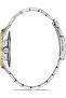 Men's Wristwatch Gray Dg-8469Ga-D1 Steel Strap Quartz Movement Waterproof - 2