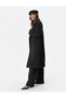 Long Cuff Coat Buttoned Double Breasted Pocket Detailed - 2