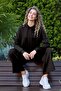 Women's aydoğan hooded cupra tracksuit set 240927 black - 3