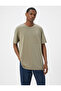 Pocket Detailed Short Sleeve Regular Fit Crew Neck Cotton T-Shirt - 3