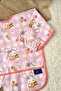 Carrot Patterned Liquid Proof Unisex Activity and Feeding Bib 6-24 Months - 6