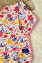 Flower Patterned Liquid Proof Unisex Activity and Feeding Bib 6-24 Months - 8