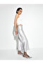 Midi Satin Skirt Viscose - 2