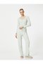 Modal Pajamas Bottom with Lace-up Waist - 2