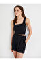 Muslin Shorts with Tie Waist and Pocket Detail, Cotton - 2