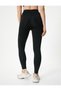 Sports Leggings High Waist Skinny Print Detailed - 4