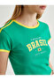 Brasil T-Shirt Short Sleeve Crew Neck Slim Fit - 5