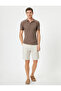 Polo Collar T-Shirt Slim Fit Short Sleeve Cotton - 2