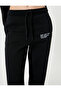 Jogger Sweatpants with Lace up Waist and Printed Pockets - 5