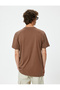 Basic T-Shirt Slim Fit Crew Neck Short Sleeve - 4