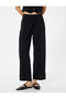 Double Breasted Detailed Wide Leg Trousers Aerobin Fabric - 3