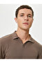 Polo Collar T-Shirt Slim Fit Short Sleeve Cotton