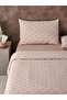 Fan Duvet Cover Set Double Size Dusty Rose - 4