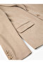Blazer Jacket Slim Fit Buttoned Pocket Detailed - 6