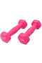 Lux Iron Dumbbell 1 kg X 2 Pieces Cast Iron Dumbell Set Vinyl 2 Piece Dumbbell Set