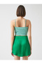 Floral Crop Athlete Thin Strap U Neck - 4