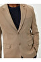 Blazer Jacket Slim Fit Buttoned Pocket Detailed - 5