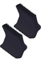 6 Pack Unisex Super Economical Plain Black and White Tennis Socks Crpbkl 09876710 - 5