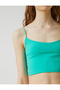 Crop Undershirt Wide Collar Thin Straps - 5