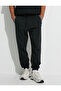Jogger Sweatpants with Lace Waist and Zipper Pocket Detail - 3