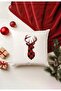 Christmas Themed Throw Pillow Cover / Christmas - Christmas Cushion Cover (Double-Sided Printed - Hidden Zipper)