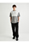 Loose Baggy Trousers with Cargo Pockets, Buttoned and Stitched Detailing, Cotton