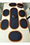 Jute, American Service Set, 6 Plates, 1 Bread Basket, 1 Runner, Plate Set, Modern Lux Presentation - 3