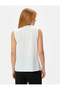 Judge Collar Shirt Sleeveless Robe Detailed - 5