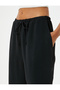 Aerobin Fabric Comfortable Pants with High Waist Pockets and Tie Waist - 5