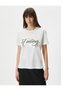 Printed T-Shirt Crew Neck Short Sleeve Cotton - 3