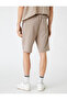Lace up Waist Shorts - 4
