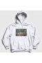 Unisex White Supper Series The Office Hooded Sweatshirt346093tt