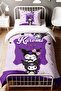 Naughty Kuromiler Patterned Single Baby Kids Duvet Cover Set - 2