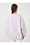 Anime Sweatshirt Oversize Crew Neck Long Sleeve Fleece Lined Inside - 4