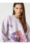 Anime Sweatshirt Oversize Crew Neck Long Sleeve Fleece Lined Inside