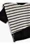 Crochet Detailed T-Shirt Short Sleeve Crew Neck Cotton - 3