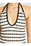Halter Neck Knitted Undershirt - 5