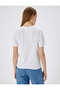 Printed T-Shirt Short Sleeve Crew Neck Cotton - 4
